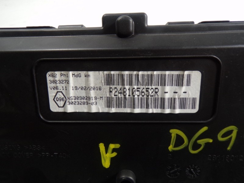 Recambio de cuadro instrumentos para nissan nv 400 2.3 dci diesel cat referencia OEM IAM   