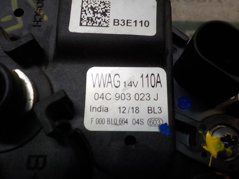 Recambio de alternador para skoda fabia active referencia OEM IAM 04C903023H 04C903023 