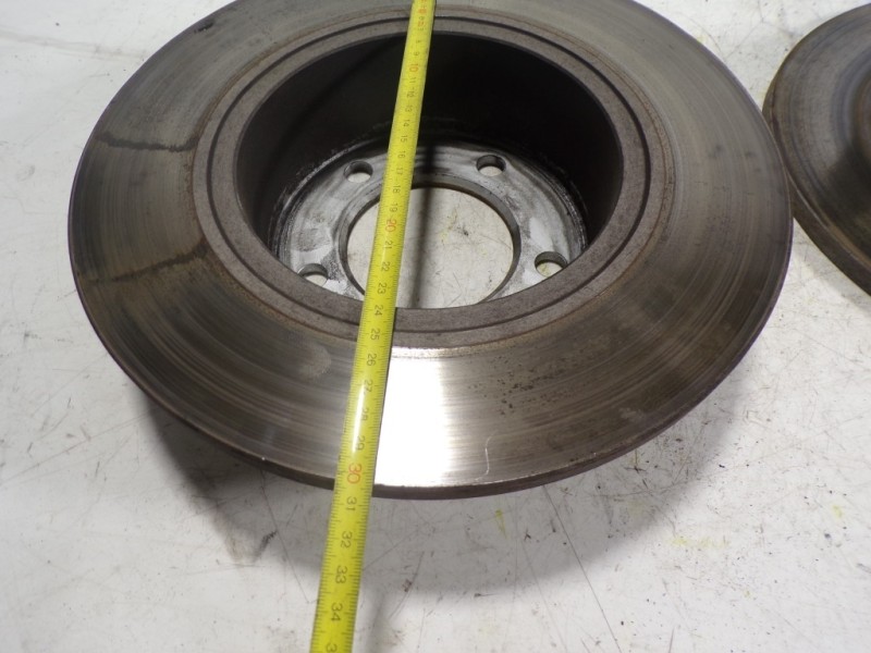 Recambio de disco freno trasero para nissan nv 400 2.3 dci diesel cat referencia OEM IAM   