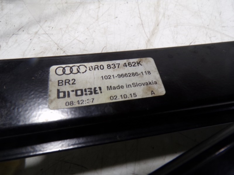 Recambio de elevalunas delantero derecho para audi q5 (8r) 3.0 tdi quattro (190kw) referencia OEM IAM 8R0837462K 8R0837462K 