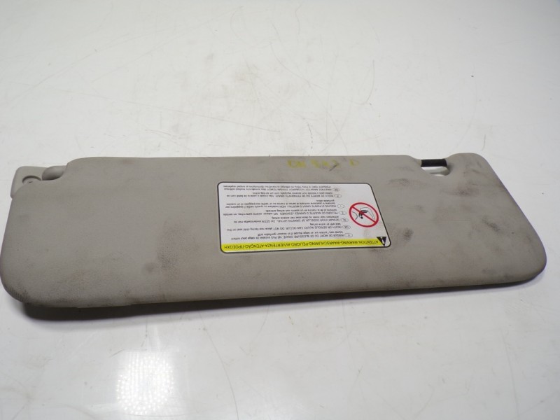 Recambio de parasol derecho para peugeot 207 cc 1.6 16v referencia OEM IAM 16064164BJ  