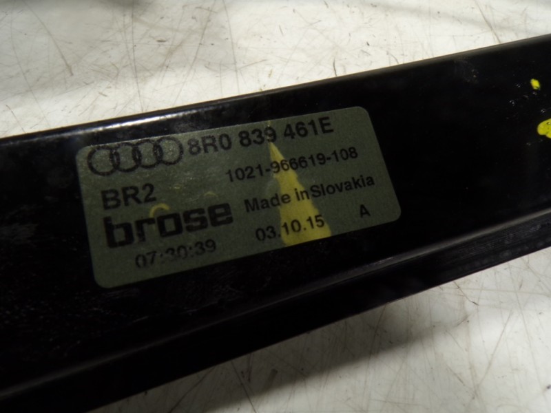 Recambio de elevalunas trasero izquierdo para audi q5 (8r) 3.0 tdi quattro (190kw) referencia OEM IAM 8R0839461E 8R0839461E 