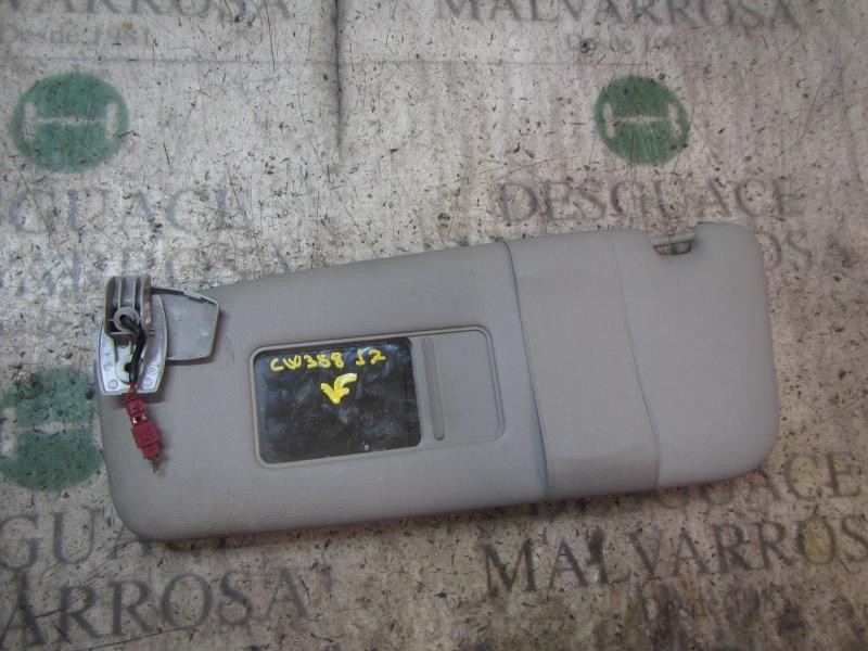 Recambio de parasol izquierdo para bmw serie 5 berlina (e60) 530d referencia OEM IAM 51167897605  