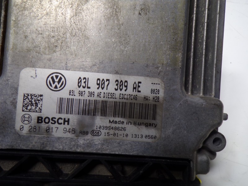 Recambio de centralita motor uce para volkswagen cc (358) 2.0 tdi referencia OEM IAM 03L906018PA 03L907309AE 