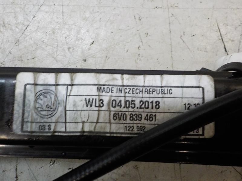 Recambio de elevalunas trasero izquierdo para skoda fabia active referencia OEM IAM 6V0839461 6V0839461 