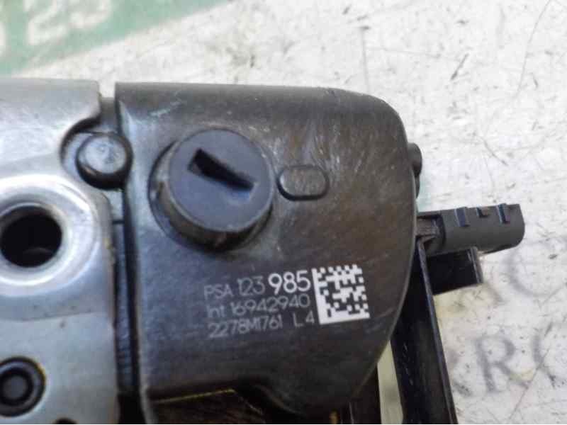 Recambio de cerradura puerta trasera izquierda para citroën c3 1.2 12v vti referencia OEM IAM 9812398580  