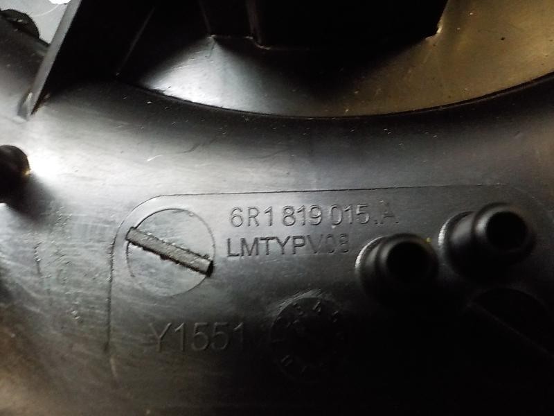 Recambio de motor calefaccion para skoda fabia active referencia OEM IAM 6R1819015A 6R1819015A 