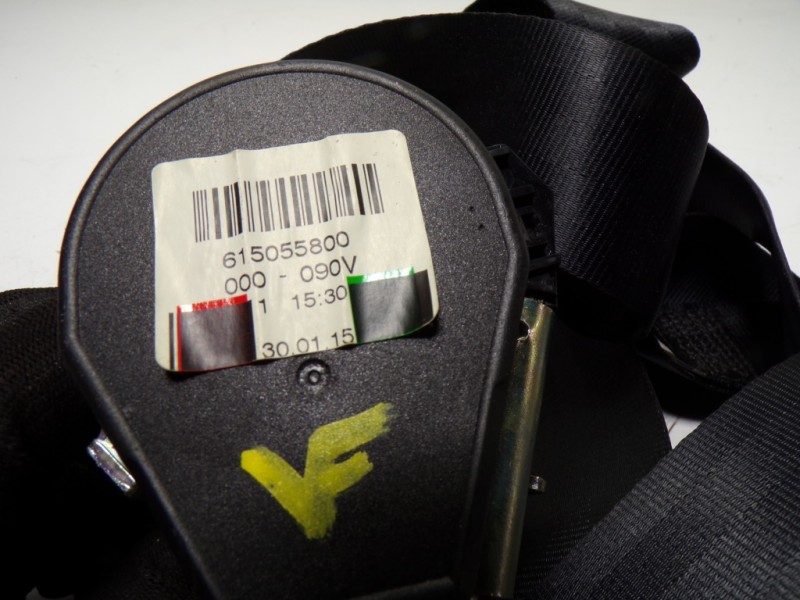 Recambio de cinturon seguridad trasero derecho para volkswagen cc (358) 2.0 tdi referencia OEM IAM 3C8857805ARAA 615055800 