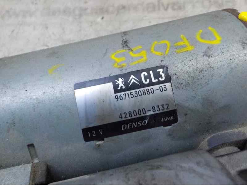 Recambio de motor arranque para citroën c3 1.2 12v vti referencia OEM IAM 9688477380  