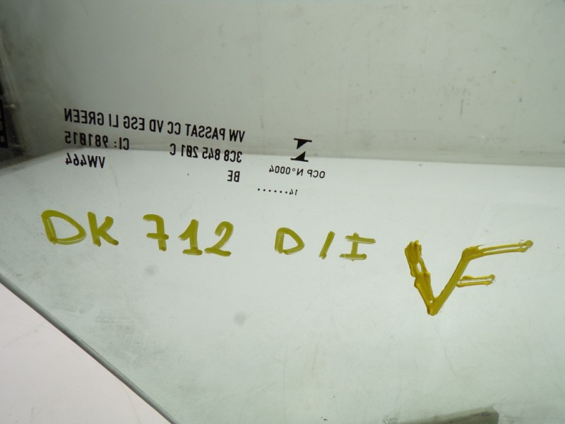 Recambio de cristal puerta delantero izquierdo para volkswagen cc (358) 2.0 tdi referencia OEM IAM 3C8845201C  