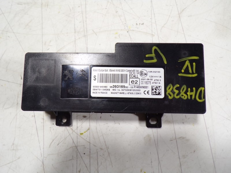 Recambio de modulo electronico para toyota proace city 1.2 12v referencia OEM IAM  983931698003 