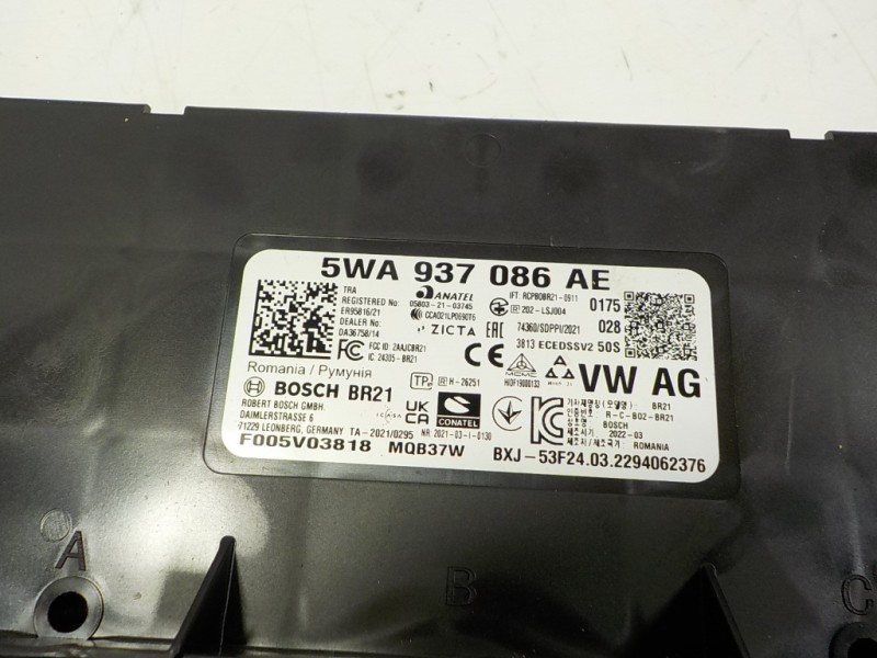 Recambio de modulo electronico para seat leon sportstourer (kl8) style referencia OEM IAM 5WA937086AP 5WA937086AE 