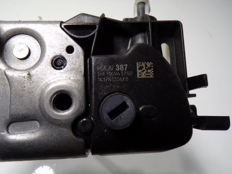 Recambio de cerradura puerta delantera derecha para opel crossland x 1.2 referencia OEM IAM 3558109 267387 