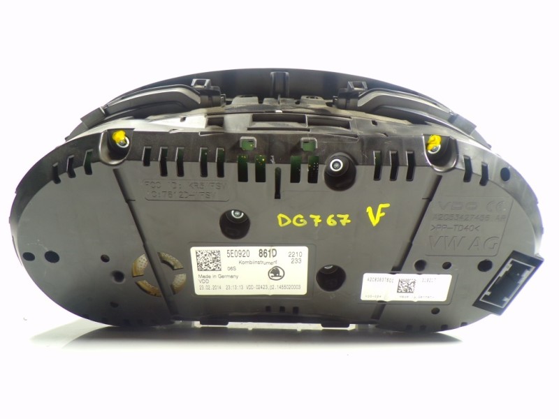 Recambio de cuadro instrumentos para skoda octavia lim. (5e3) active referencia OEM IAM 5E0920861D 5E0920861D 