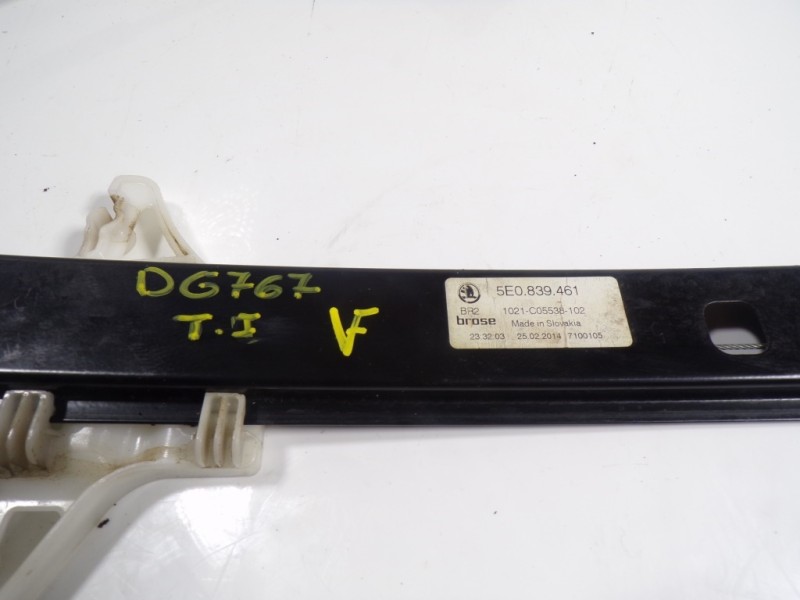 Recambio de elevalunas trasero izquierdo para skoda octavia lim. (5e3) active referencia OEM IAM 5E0839461 5E0839461 1021C055381