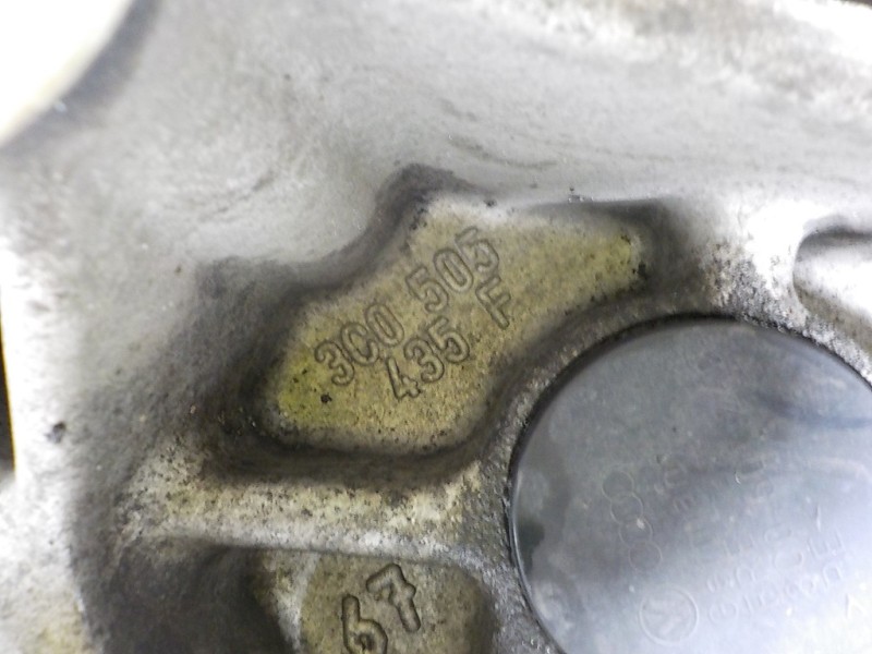 Recambio de mangueta trasera izquierda para volkswagen cc (358) 2.0 tdi referencia OEM IAM 3C0505433K 3C0505435FVVVVVVVV 3C05052