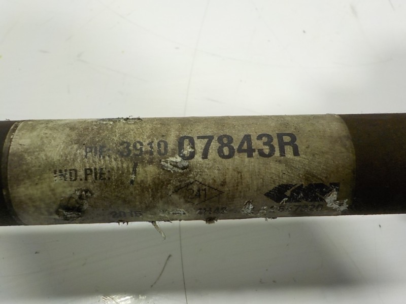 Recambio de transmision derecha para renault megane iii berlina 5 p 1.2 16v referencia OEM IAM 391007843R 391007843R 