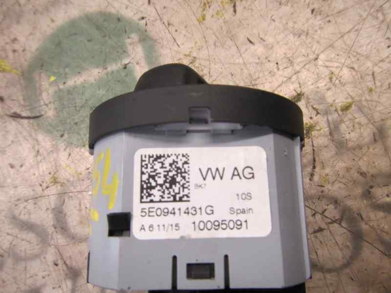 Recambio de mando luces para skoda fabia 1.0 mpi referencia OEM IAM 5E0941431GWHI 5E0941431G 