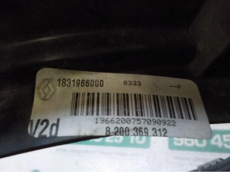 Recambio de canalizador aire para renault twingo dynamique referencia OEM IAM   