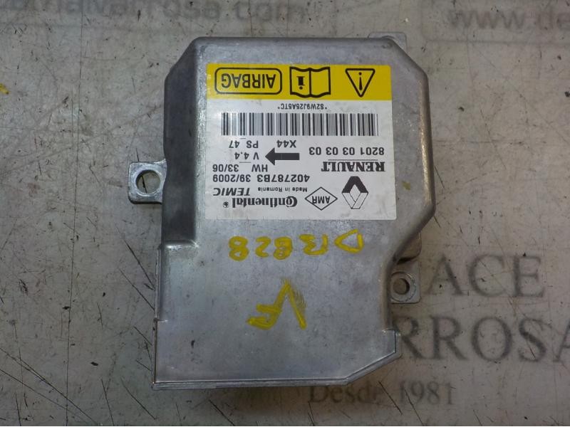 Recambio de centralita airbag para renault twingo dynamique referencia OEM IAM   