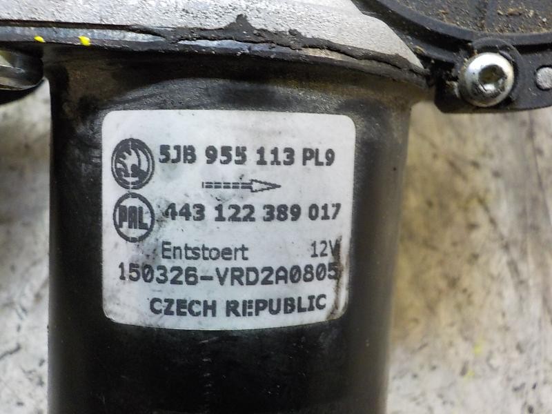 Recambio de motor limpia delantero para skoda fabia 1.0 mpi referencia OEM IAM 5JB955113 5JB953113 