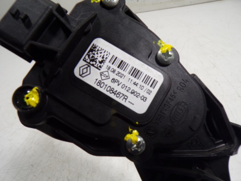 Recambio de potenciometro pedal para renault clio v 1.5 blue dci diesel fap referencia OEM IAM  6PV01290203 