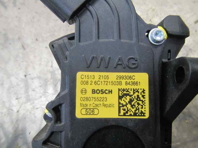 Recambio de potenciometro pedal para skoda fabia 1.0 mpi referencia OEM IAM 6C1721503B 6C17211503B 0280755223