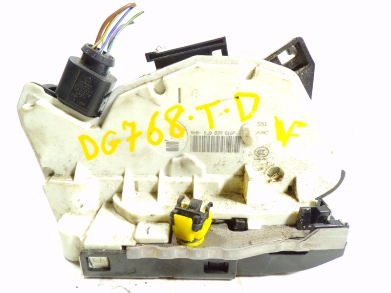 Recambio de cerradura puerta trasera derecha para seat ibiza (6j5) 1.6 tdi referencia OEM IAM 6J0839016F 6J0839016F 