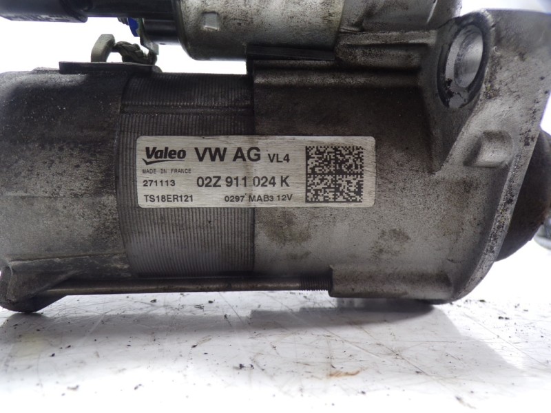 Recambio de motor arranque para seat ibiza (6j5) 1.6 tdi referencia OEM IAM 02Z911024K 02Z911024K 