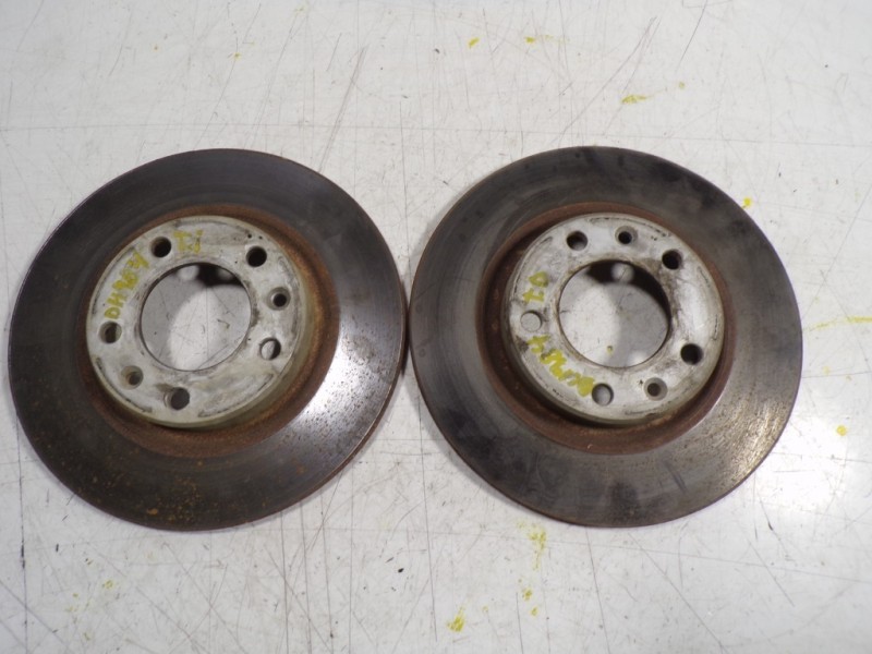 Recambio de disco freno trasero para peugeot partner tepee b9 1.6 16v hdi referencia OEM IAM 1609582880  