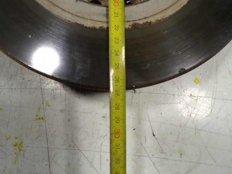 Recambio de disco freno trasero para peugeot partner tepee b9 1.6 16v hdi referencia OEM IAM 1609582880  