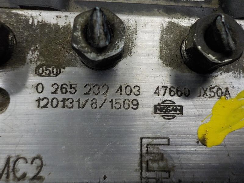 Recambio de abs para nissan nv 200 (m20) 1.5 dci cat referencia OEM IAM 47660JX56A 47660JX50A 0265232403