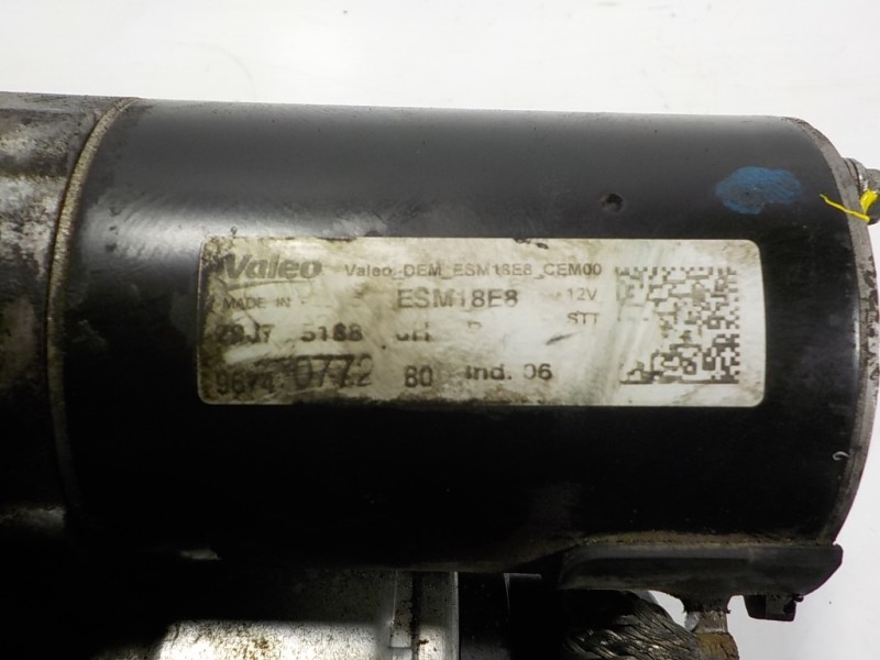 Recambio de motor arranque para opel crossland x 1.2 referencia OEM IAM 3640163 9674077280 95525945