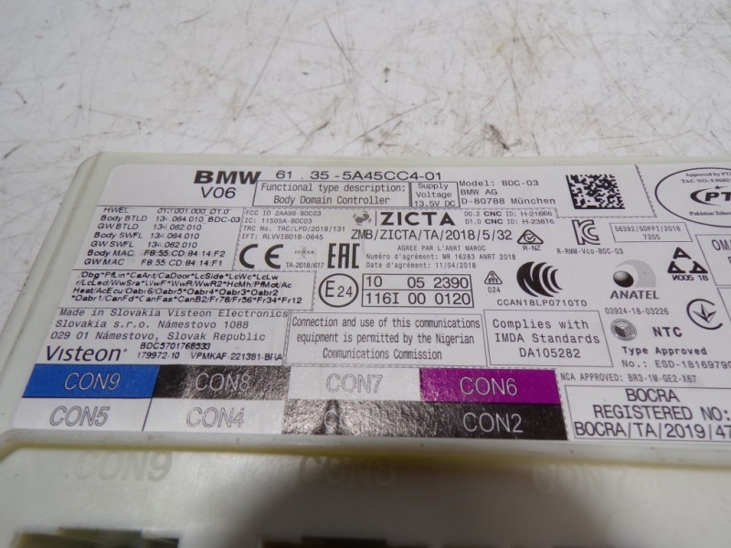 Recambio de caja reles / fusibles para bmw serie 2 gran coupe (f44) 220i referencia OEM IAM 61355A02FA5 61355A45CC401 