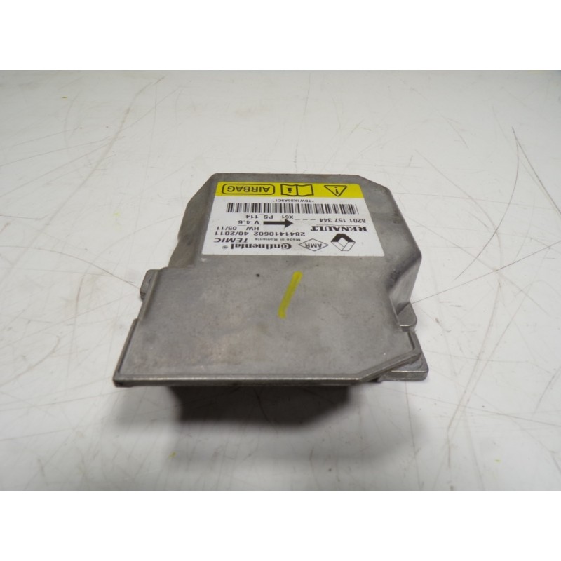 Recambio de centralita airbag para renault kangoo z.e. referencia OEM IAM 8201388835 8201157344 