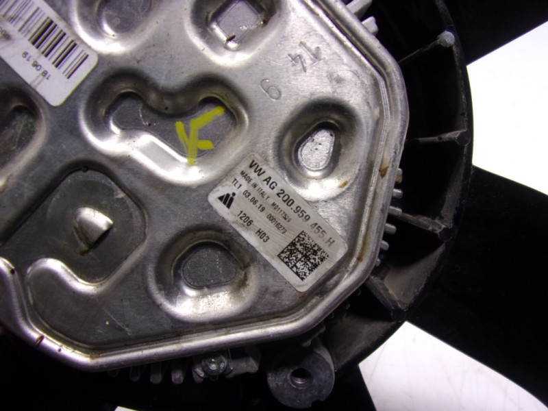 Recambio de electroventilador para seat ibiza (kj1) 1.0 tsi referencia OEM IAM  2Q0959455H 