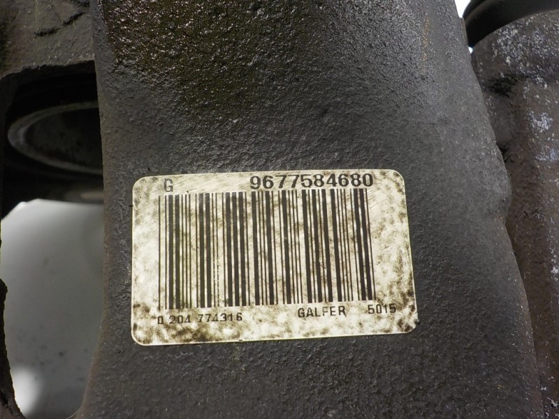 Recambio de pinza freno delantera izquierda para opel crossland x 1.2 referencia OEM IAM 3649091 9677584680 