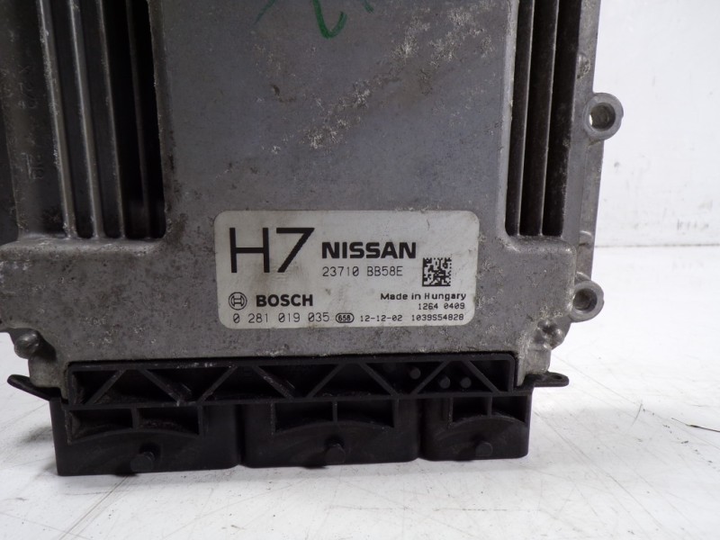 Recambio de centralita motor uce para nissan qashqai (j10) tekna premium referencia OEM IAM  2710BB58E 