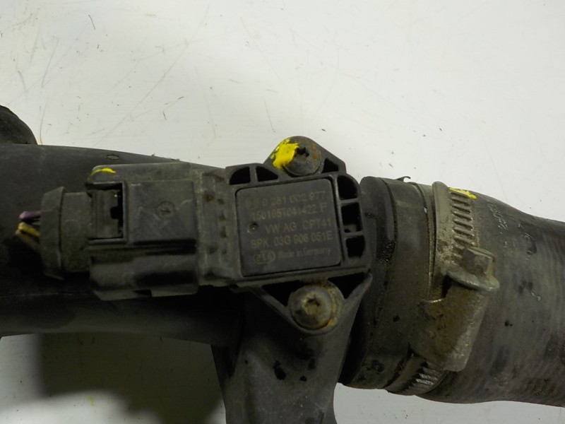 Recambio de tubo intercooler para volkswagen cc (358) 2.0 tdi referencia OEM IAM 1K0145838AH 1K0145770AE 1K0145770AE