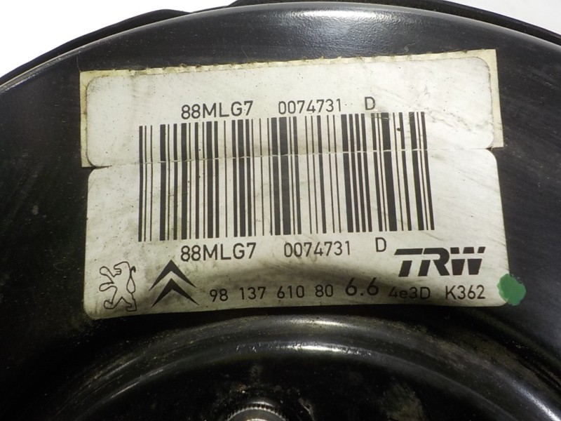 Recambio de servofreno para opel crossland x 1.2 referencia OEM IAM 39176061 9813761080 