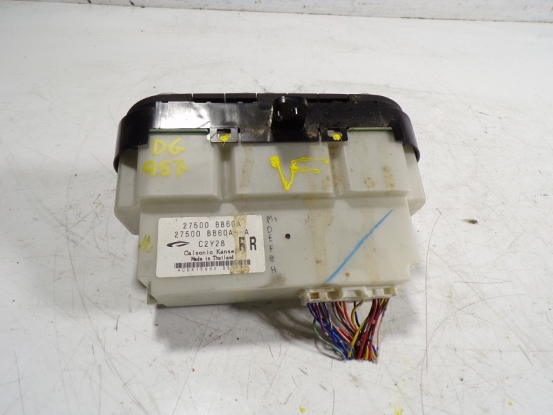 Recambio de mando climatizador para nissan qashqai (j10) tekna premium referencia OEM IAM  27500BB60A 