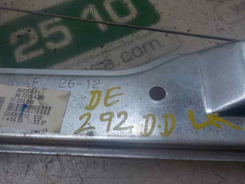 Recambio de elevalunas delantero derecho para peugeot 208 1.4 hdi fap referencia OEM IAM 9673154380 9674254380 