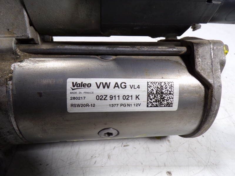 Recambio de motor arranque para seat leon (5f1) reference referencia OEM IAM 02Z911021K 02Z911021K 