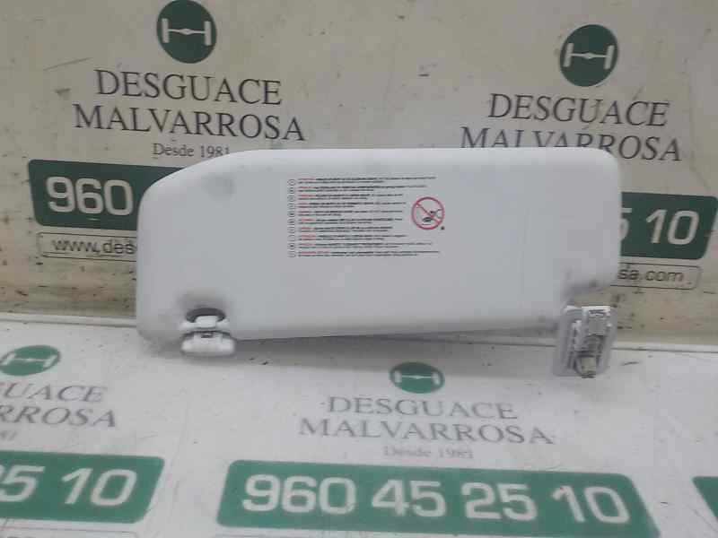 Recambio de parasol derecho para peugeot 208 1.4 hdi fap referencia OEM IAM 16079193PR  