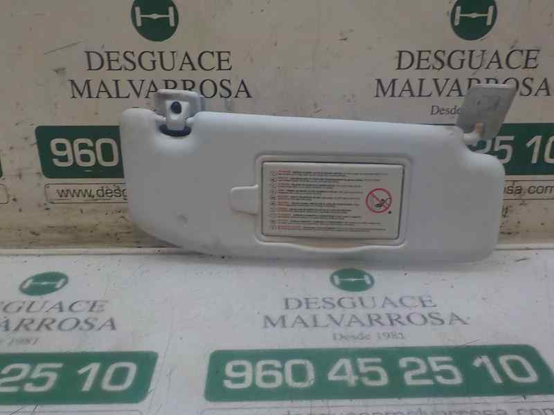 Recambio de parasol derecho para peugeot 208 1.4 hdi fap referencia OEM IAM 16079193PR  