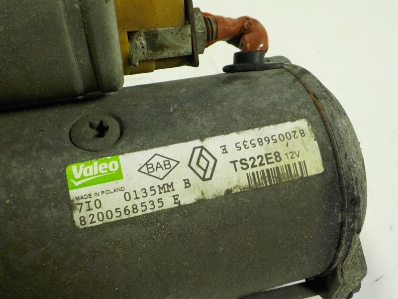 Recambio de motor arranque para renault koleos 2.0 dci diesel fap referencia OEM IAM  8200568535E 