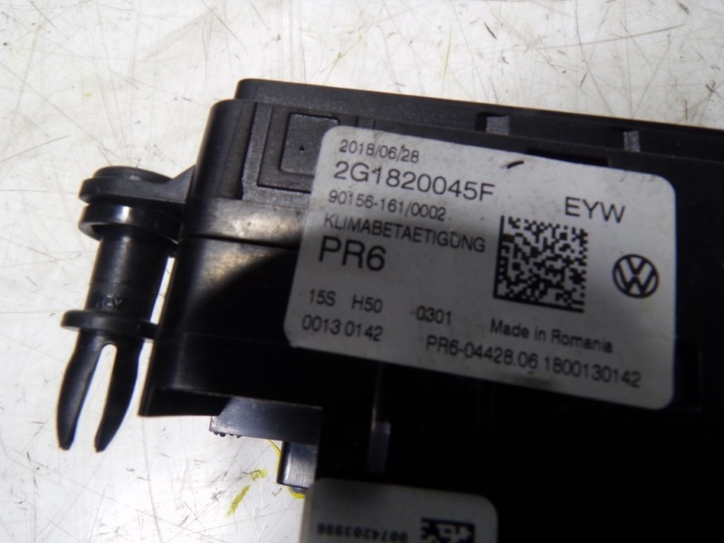 Recambio de mando calefaccion / aire acondicionado para volkswagen polo 1.0 tsi referencia OEM IAM 2G1820045FEYW 2G1820045F 