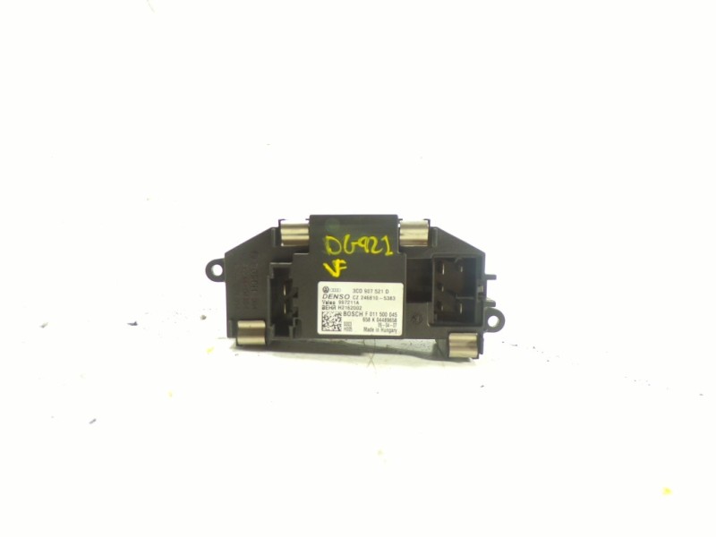 Recambio de resistencia calefaccion para audi a3 (8p) 1.9 tdi referencia OEM IAM 3C0907521G 3C0907521D 2468105383