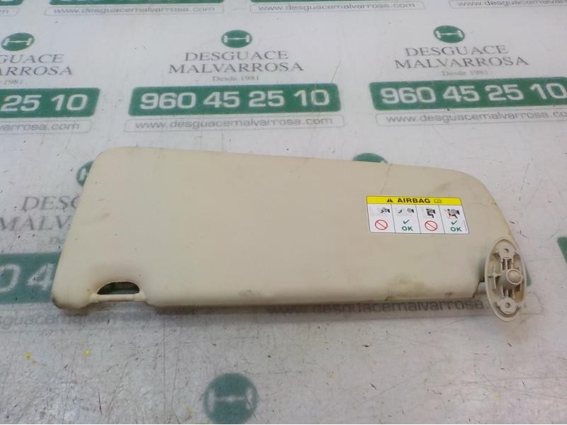 Recambio de parasol derecho para land rover freelander (lr2) 2.2 td4 cat referencia OEM IAM LR018974  