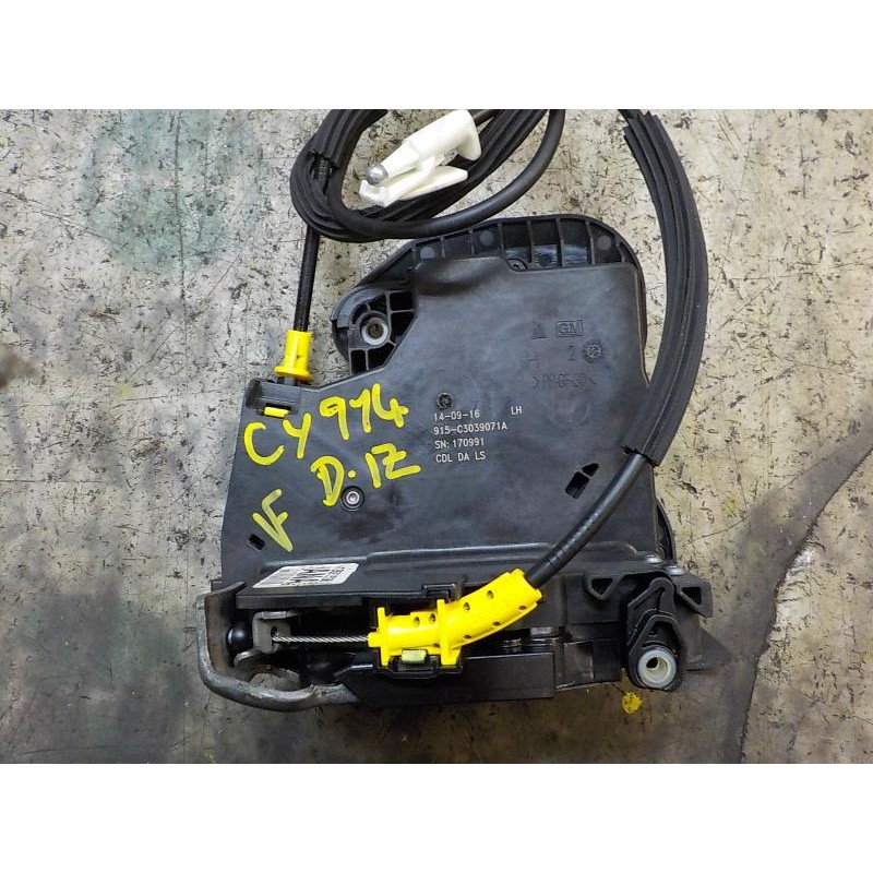 Recambio de cerradura puerta delantera izquierda para opel astra k lim. 5türig 1.0 12v referencia OEM IAM 13594358  